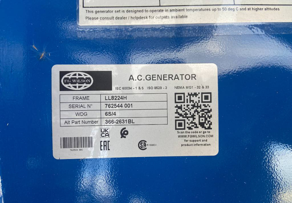 Generador industriale FG Wilson P1375E3 - Perkins - 1.375 kVA Genset - DPX-16028.1: foto 8