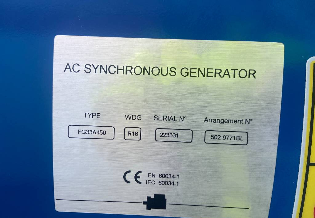 Generador industriale FG Wilson P605-3 - 605 kVA Genset - DPX-16021-O: foto 10