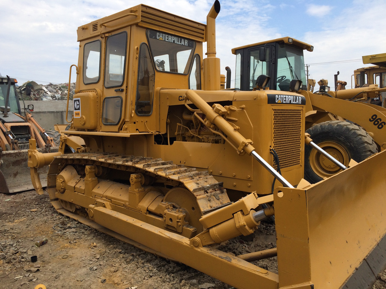 Bulldozer nuevo Famous brand CATERPILLAR used D6D in  good condition on sale: foto 6