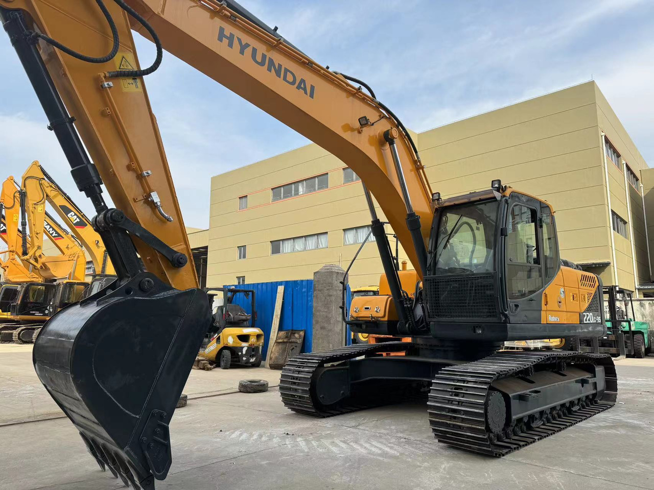 Excavadora de cadenas Good quality hyundai r220-9s crawler construction machinery for sale: foto 9