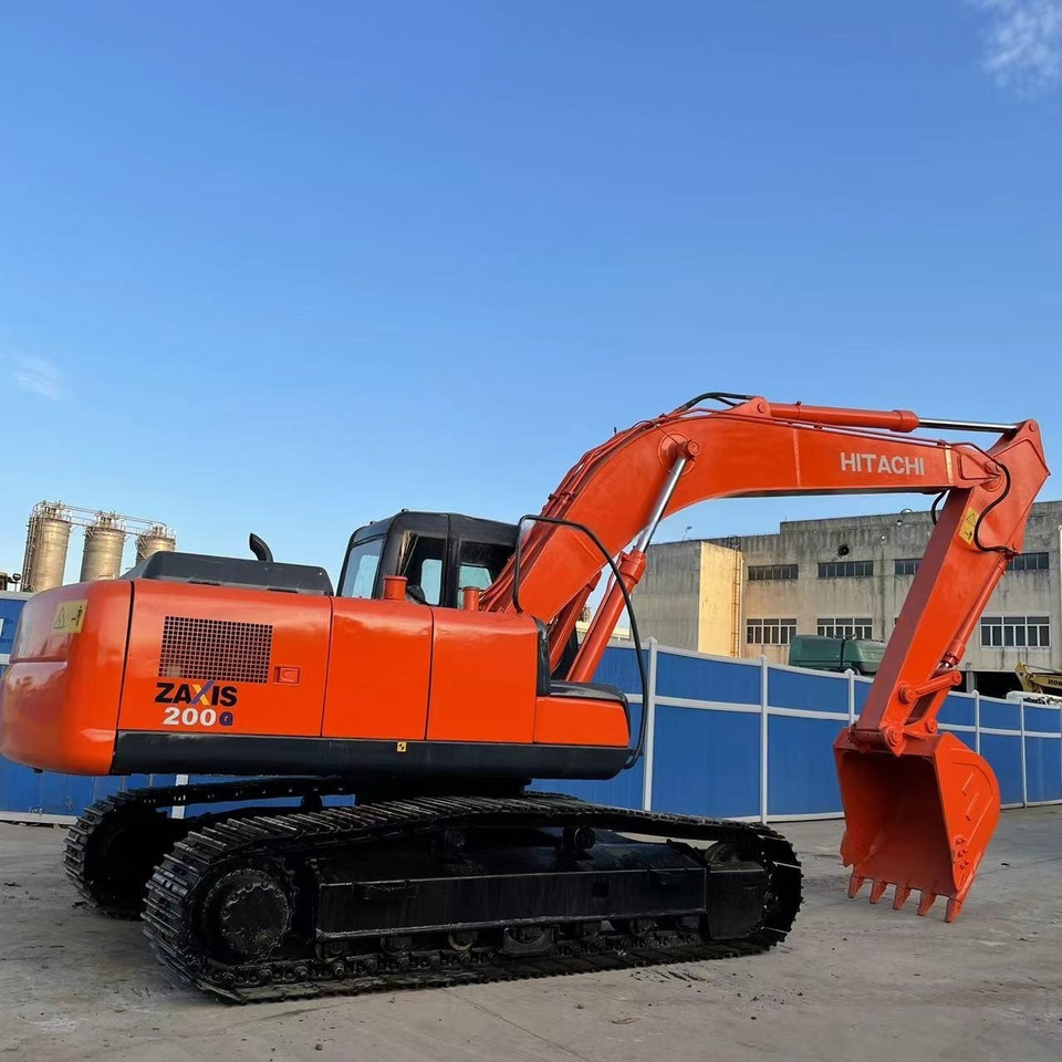 Excavadora de cadenas HITACHI ZX200 track excavator 20 tons hydraulic digger: foto 3