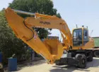 Excavadora de ruedas Hyundai used excavator 210w-7 220LC-9S 210W-9T 150W-7 wheel excavator machine price for sale: foto 2