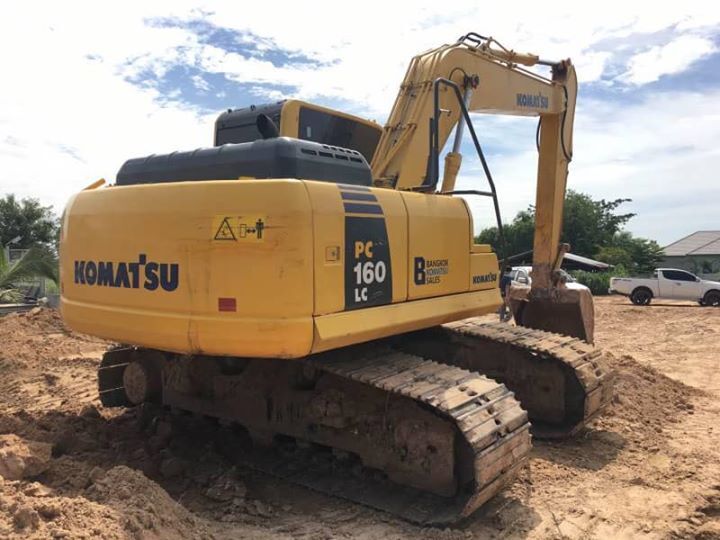 Excavadora de cadenas KOMATSU consturction machine Komatsu PC160 excavator: foto 6