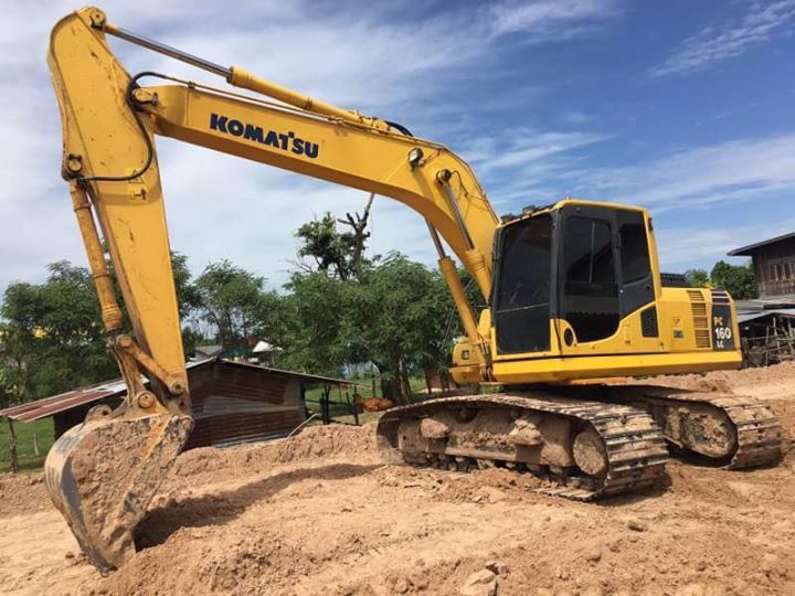Excavadora de cadenas KOMATSU consturction machine Komatsu PC160 excavator: foto 3