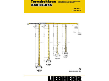 Liebherr LIEBHERR 340 EC-B 16 Litronic - Grúa torre: foto 5