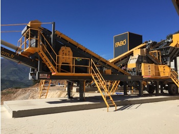 FABO MTK 65 | MOBILE CRUSHING & SCREENING PLANT – SAND MACHINE - Machacadora