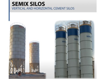 SEMIX Cement Silo Bolted 1000 TONS - Maquinaria para hormigón