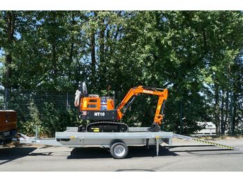 Microbagger Nante NT10 mit Plattformanhhänger  - Miniexcavadora