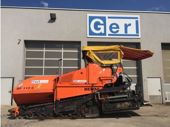 Demag DF 115 C - Pavimentadora de asfalto
