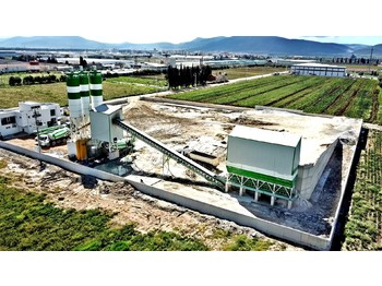 FABO POWERMIX-130 STATIONARY CONCRETE BATCHING PLANT - Planta de hormigón