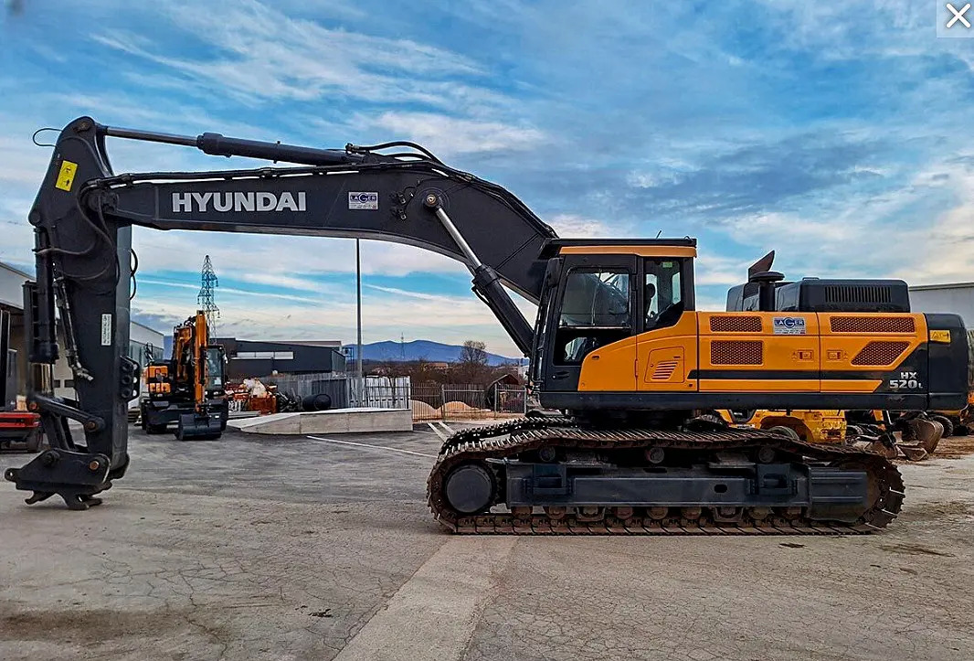 Excavadora Second Hand Hyundai Excavator 215 520 Large Hydraulic Crawler 52 Ton Used Hyundai 215 520 Digger R520lvs: foto 6