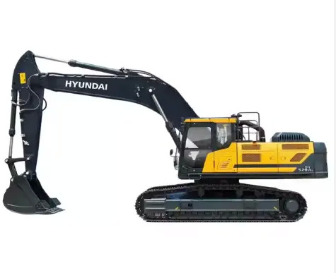 Excavadora Second Hand Hyundai Excavator 215 520 Large Hydraulic Crawler 52 Ton Used Hyundai 215 520 Digger R520lvs: foto 2