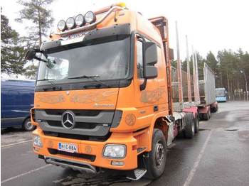 Mercedes-Benz ACTROS 2655-6x4/ 45 EC - Remolque forestal