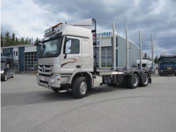 Mercedes-Benz ACTROS 2660L-6x4/ 45 EC - Remolque forestal