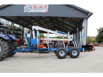 Remolque forestal Scandic ST8S-72SC-10,5 to. Rückewagen