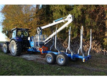 Remolque forestal Scandic ST-8-SC 72-Rückewagen