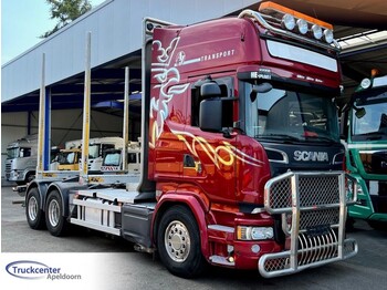 Remolque forestal Scania R730 V8 Euro 6, 6x4, Topline, Retarder, Truckcenter Apeldoorn: foto 1