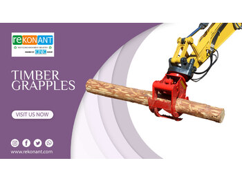 Transporte de madera CNC Hydraulic Timber Grapples