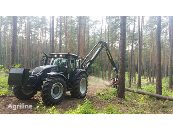 Tractor forestal VALTRA N143 H+ Kesla+ Nisula: foto 1