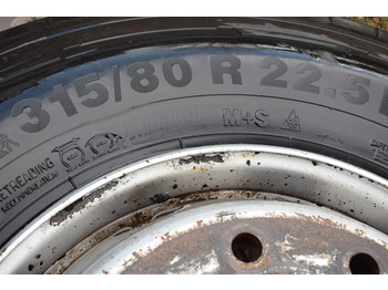 Neumático para Camión CONTINENTAL 315 / 80 R 22,5 - FRONT - DOT 33/20: foto 3