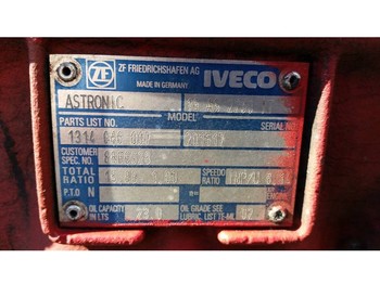 Caja de cambios para Camión Iveco Astronic 16AS2200IT: foto 3