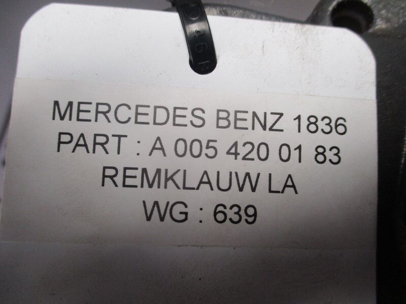Pinza de freno para Camión Mercedes-Benz A 005 420 01 83 LINKS ACHTER MP 4 EURO 6: foto 2