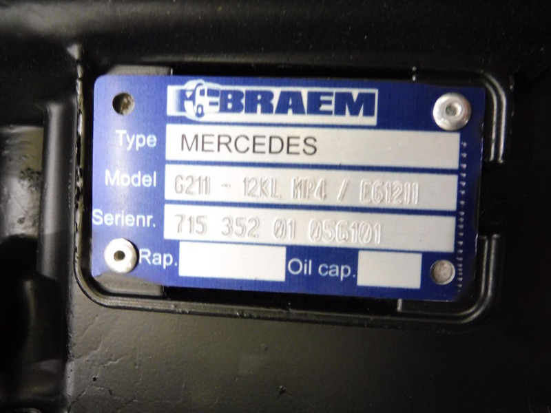 Caja de cambios para Camión Mercedes-Benz G211-12KL MP4 OM471: foto 5
