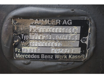 Eje posterior para Camión Mercedes-Benz R440-12A/C22.50: foto 3