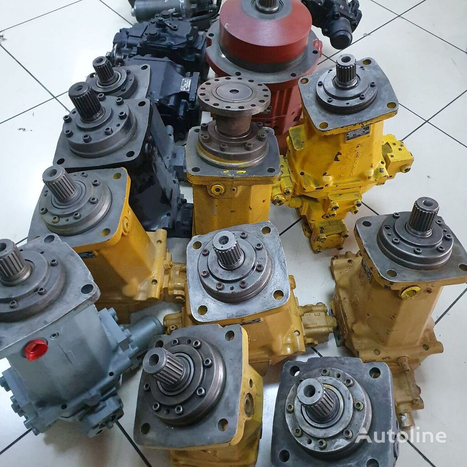 Motor hidráulico para Retroexcavadora Rexroth A8VO107  for Rexroth backhoe loader for parts: foto 4