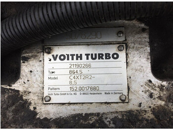 Caja de cambios Voith VOLVO, VOITH TURBO B7R (01.06-): foto 5