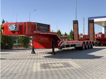 Góndola rebajadas remolque para transporte de equipos pesados nuevo GVN Trailer AFRICA TYPE 4 AXLE LOWBED: foto 3