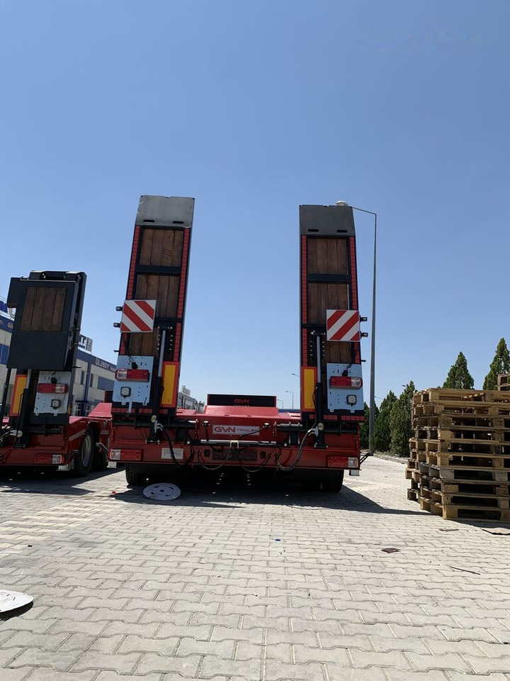 Góndola rebajadas remolque para transporte de equipos pesados nuevo GVN Trailer AFRICA TYPE 4 AXLE LOWBED: foto 10