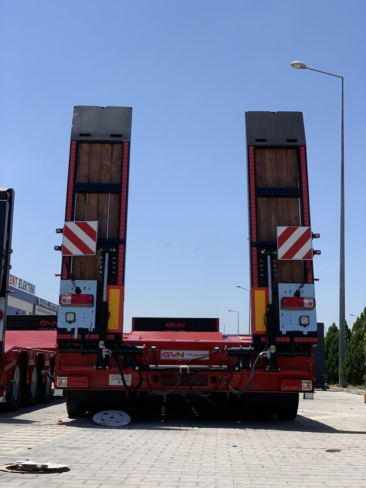 Góndola rebajadas remolque para transporte de equipos pesados nuevo GVN Trailer AFRICA TYPE 4 AXLE LOWBED: foto 11