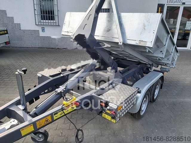 Remolque multilift/ Portacontenedores de cadenas nuevo Konos 3500kg Hakengerät mit Containermulde: foto 3