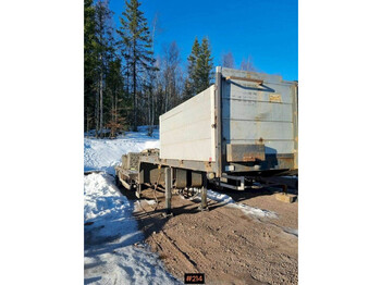 Remolque Nor-Slep Semi trailer with 3,5 m extension.