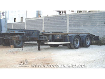 LECI TRAILER 2 ZS container chassis trailer - Portacontenedore/ Intercambiable remolque