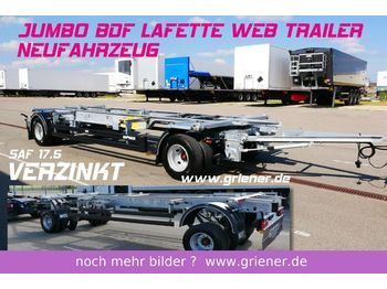 Web-Trailer JUMBO / MAXI BDF 7,15/7,45 LAFETTE 960 mm höhe  - Portacontenedore/ Intercambiable remolque