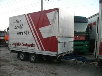 Humbaur Truck Center TC TA 3,5t 4,2m Pritsche + LBW EBS - Remolque con toldo