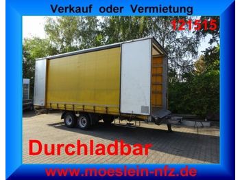 Möslein Tandem  Planenanhänger, Durchladen, LaSi Zertifi  - Remolque con toldo