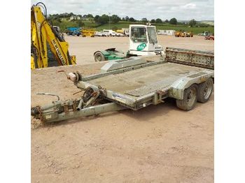  Brian James 10' x 5' Twin Axle Tilting Plant Trailer, Ramp, Winch - SJBSTBGBP8D105987 - Remolque plataforma/ Caja abierta