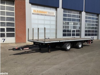 Groenewegen DRE-10-10 Middenas-aanhanger - Remolque plataforma/ Caja abierta