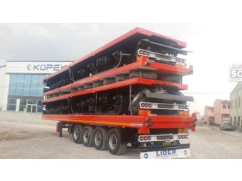 LIDER 2022 YEAR NEW TRAILER FOR SALE (MANUFACTURER COMPANY) - Remolque plataforma/ Caja abierta