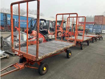  Mafi 1060/3t Plattformwagen, Industrie- Schwerlastanhänger - Remolque plataforma/ Caja abierta