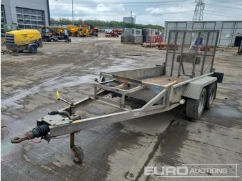  Indespension 2.7 Ton Twin Axle Plant Trailer, Ramp - Remolque porta maquinaria