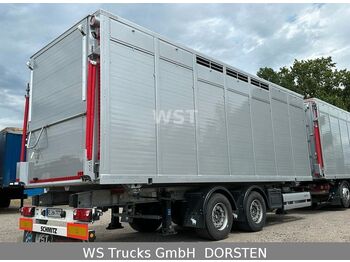 Transporte de ganado remolque Schmitz Cargobull BDF Menke Einstock "Neu Tandem: foto 5