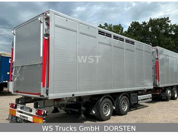 Transporte de ganado remolque Schmitz Cargobull BDF Menke Einstock "Neu Tandem: foto 3