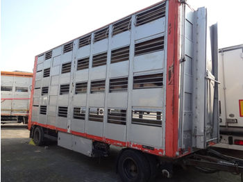 Finkl 4 Stock Aluböden  - Transporte de ganado remolque