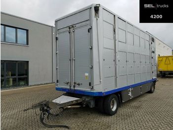 Pezzaioli Menke-Janzen / 3 Stock  - Transporte de ganado remolque