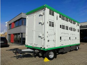 Pezzaioli Menke-Janzen / 3 Stock / Hubdach  - Transporte de ganado remolque