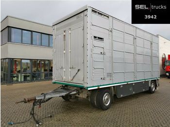 Pezzaioli RBA 22 / 3 Stock / German  - Transporte de ganado remolque